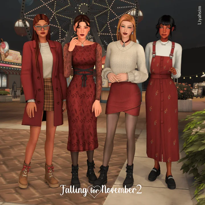 Falling for November 2 - Overall Dress