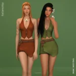Fern & Fable Collection - Skort With Belt