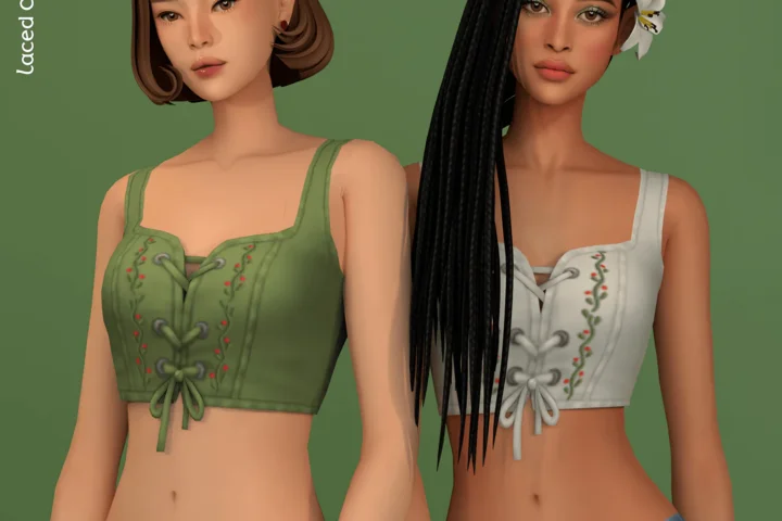 Fern & Fable Collection - Laced Corset Top