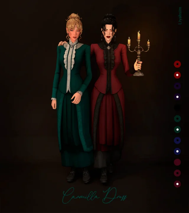 Carmilla Victorian Dress