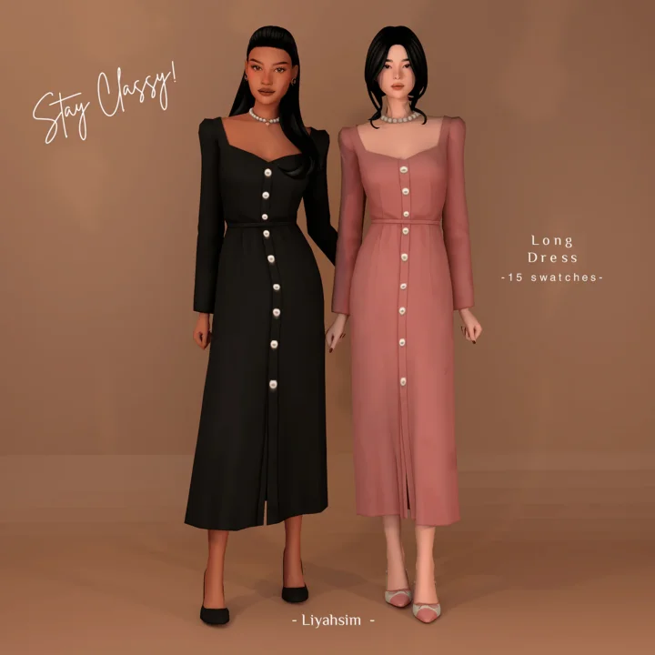 Stay Classy! - Long Dress
