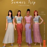[Summer Trip Collection] - Long Skirt
