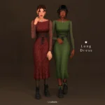 Falling for November 2 - Long Dress