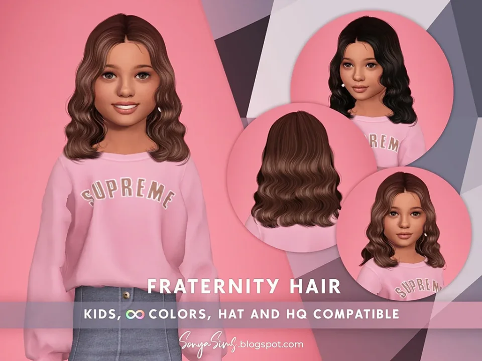 SONYASIMS - FRATERNITY HAIR KIDS