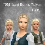 TSM Front Braids Medium Hair