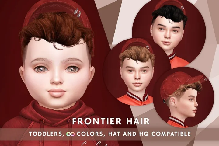 SONYASIMS - FRONTIER HAIR TODDLERS