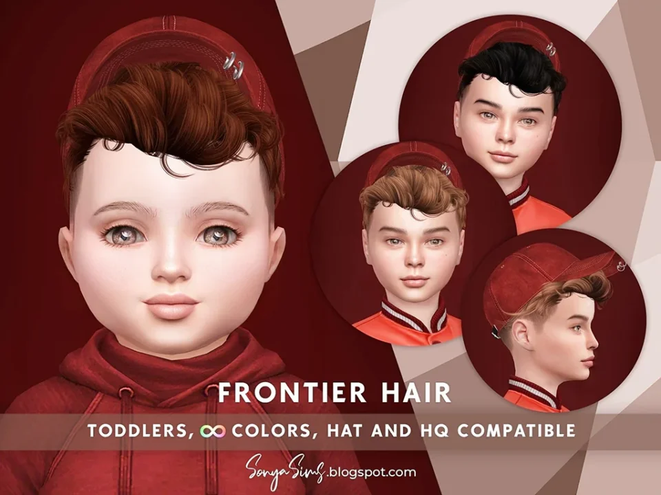 SONYASIMS - FRONTIER HAIR TODDLERS
