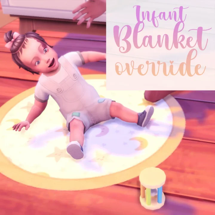 Infant Blanket with Stars