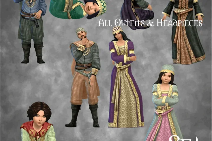TSM Fortunetellers Outfits - Set - All Outfits & Headpieces