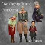 TSM Fortuneteller Cape Outfit All Ages