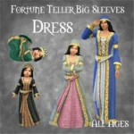 TSM Fortuneteller Big Sleeves Dress All Ages