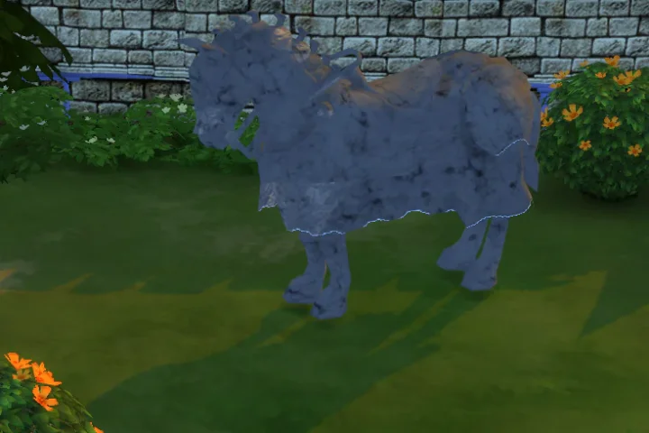 Fury - a knight's horse (instead of a bike)