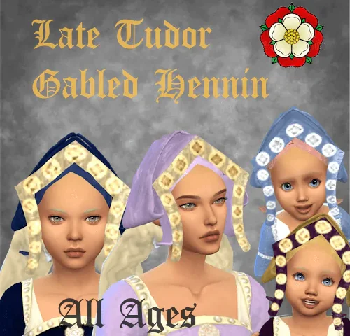 Late Tudor Headpiece: Gabled Hennin