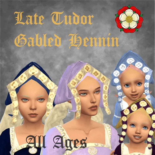 Late Tudor Headpiece: Gabled Hennin