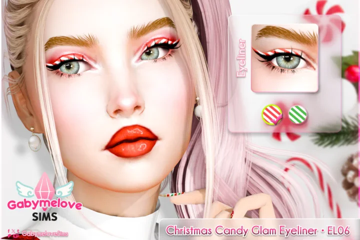 Christmas Candy Glam Eyeliner • EL06