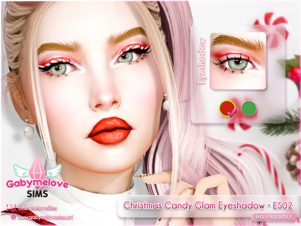 Christmas Candy Glam Eyeshadow • ES02
