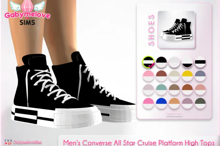 Men's All ★ Cruise platform high tops [HQ compatible]