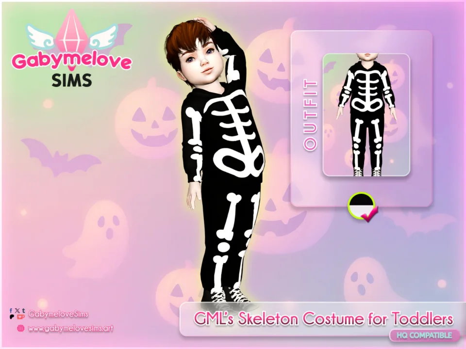 GML’s Halloween Clothes for Toddlers, Skeleton Costume | UPDATED 2025 [HQ Compatible]