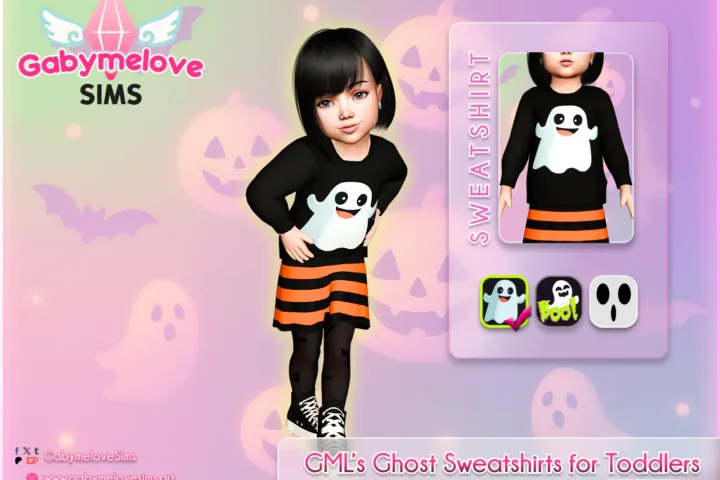 GML’s Halloween Clothes for Toddlers, Ghost Sweatshirts | UPDATED 2025 [HQ Compatible]