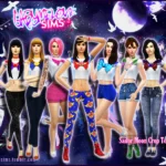 Sailor Moon Crop Tops