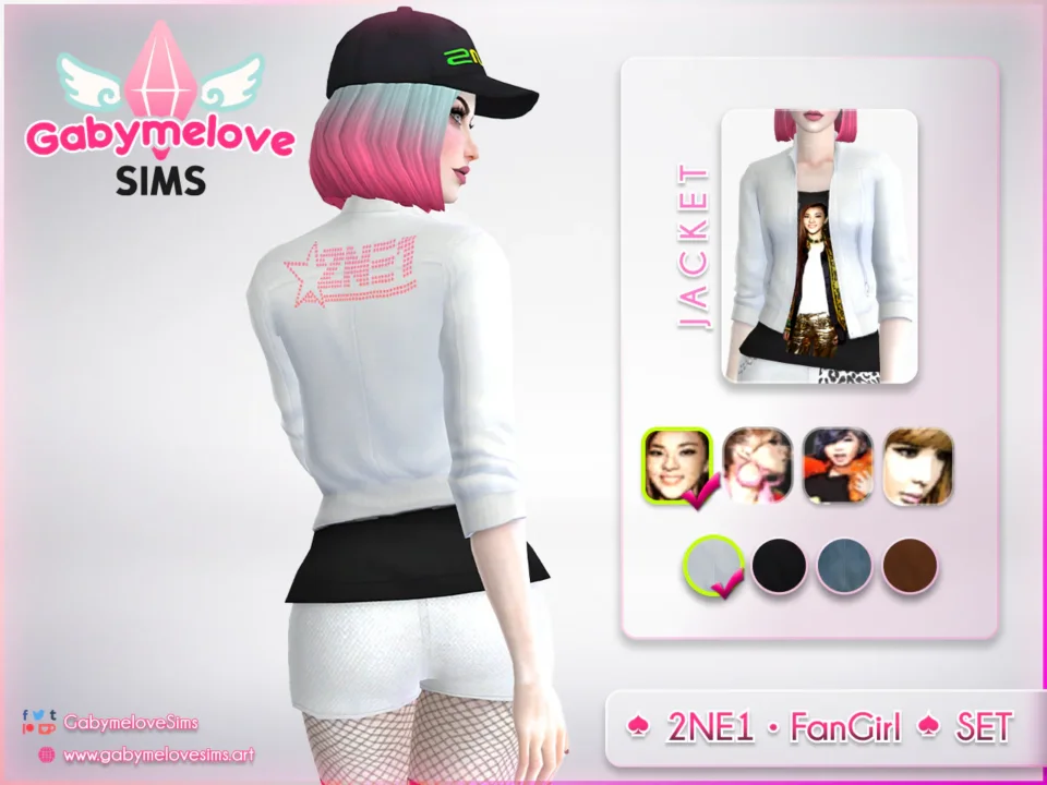 Kpop Outfit Set – 2NE1 K-Pop FanGirl Clothing ♠ (Remastered 2025)