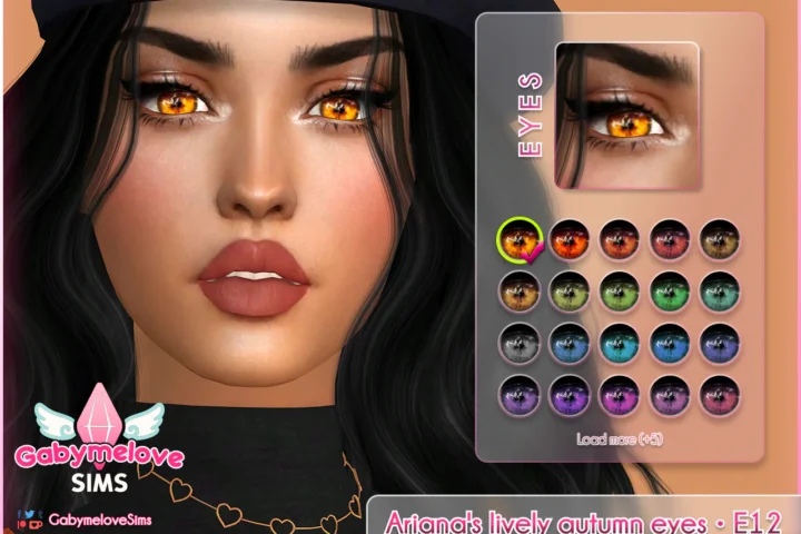 Ariana's lively autumn eyes • E12, contact lenses [HQ compatible]