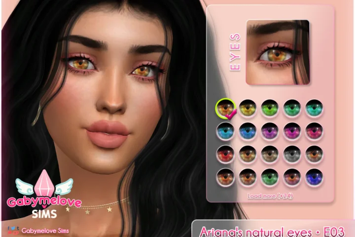 Ariana's natural eyes • E03, contact lenses | Updated 2025