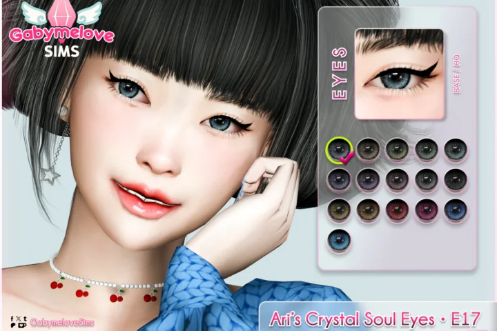 Ari's Crystal Soul Eyes • E17, contact lenses [HQ compatible]