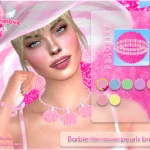 Barbie beach outfit, SET [HQ compatible]