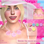 Barbie beach outfit, SET [HQ compatible]