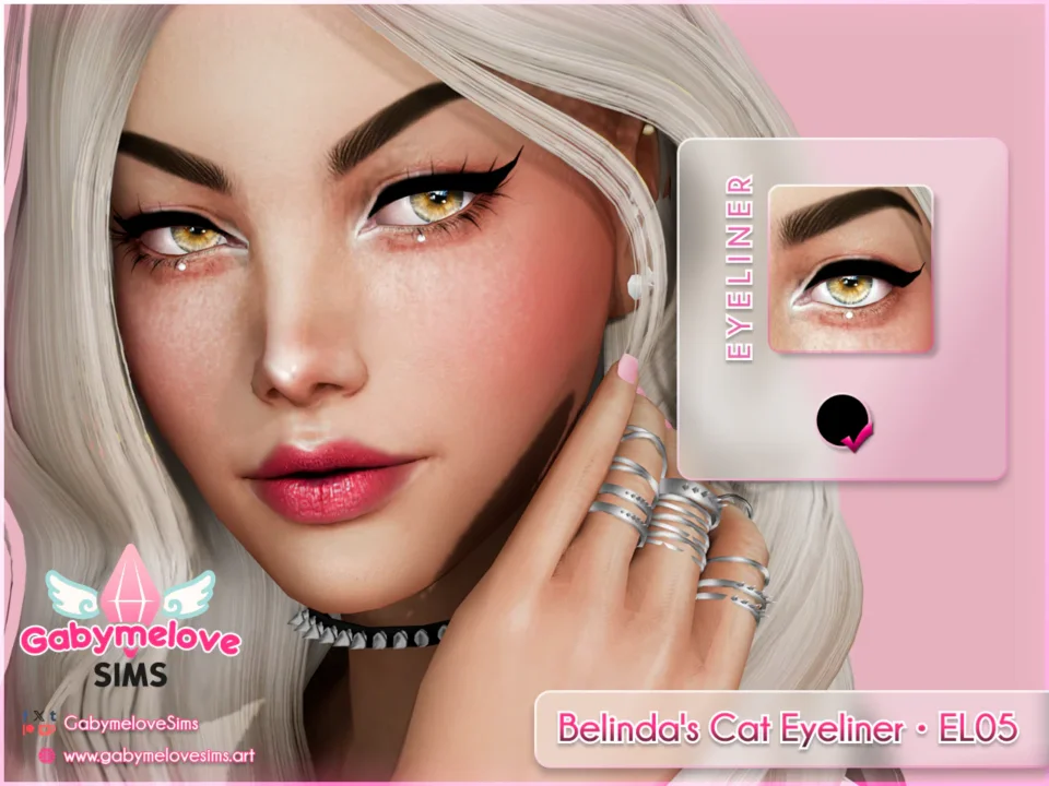 Belinda's Cat Eyeliner • EL05 [HQ compatible]