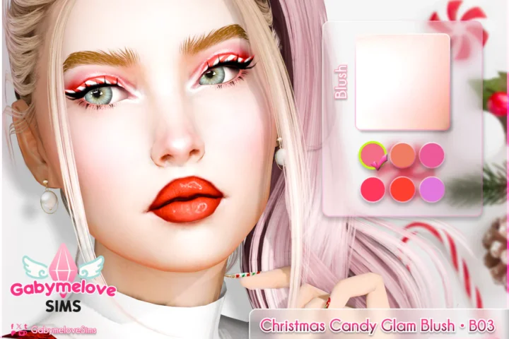 Christmas Candy Glam Blush • B03