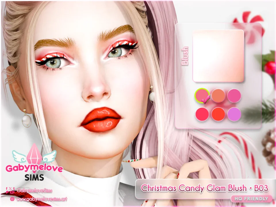 Christmas Candy Glam Blush • B03