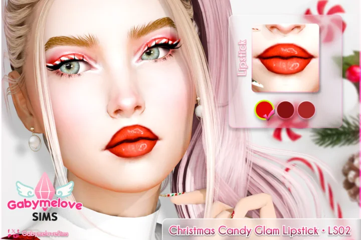 Christmas Candy Glam Lipstick • LS02