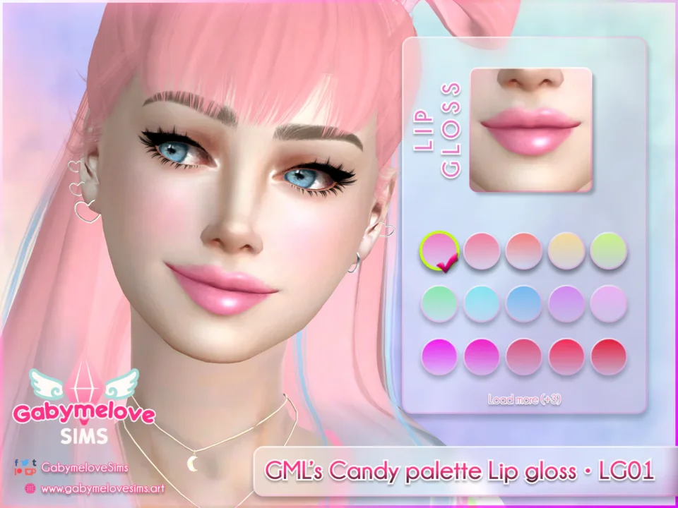 GML's Candy palette Lip gloss • LG01 [HQ compatible]