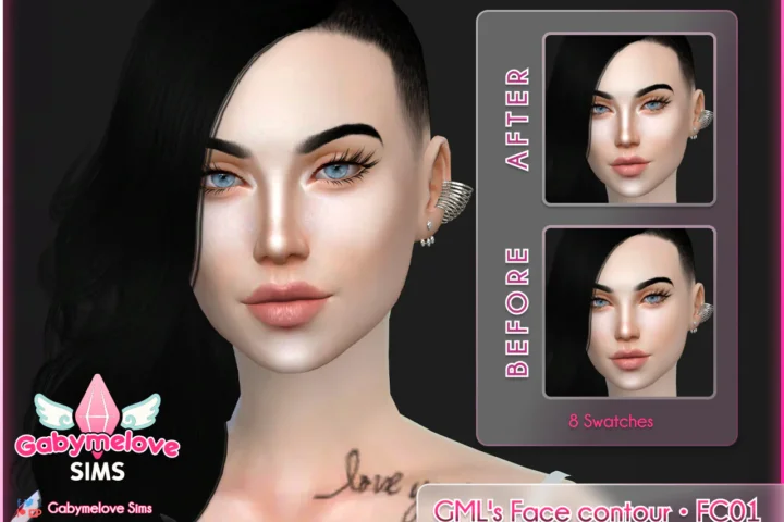 GML's Face Contour • FC01, face paint & blush | UPDATED 2025 [HQ compatible]