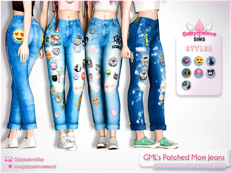 GML’s Patched Mom Jeans – Remastered 2026
