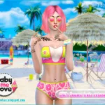 GML's Summer fruits swimsuits for women ~ SET