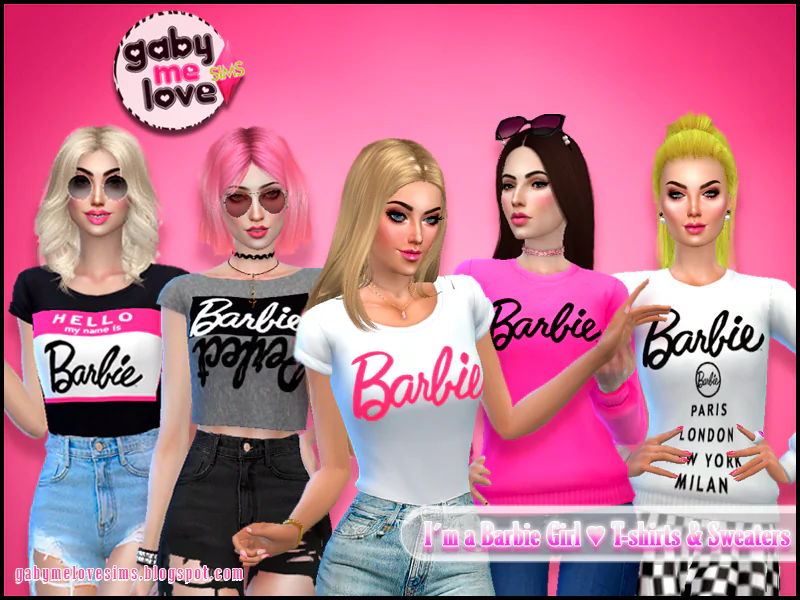 I'm a Barbie Girl ♥ T-Shirts & Sweaters