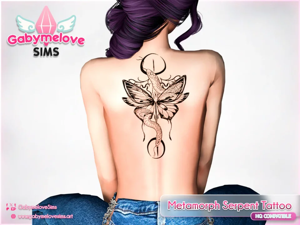 Metamorph Serpent Tattoo [HQ compatible]