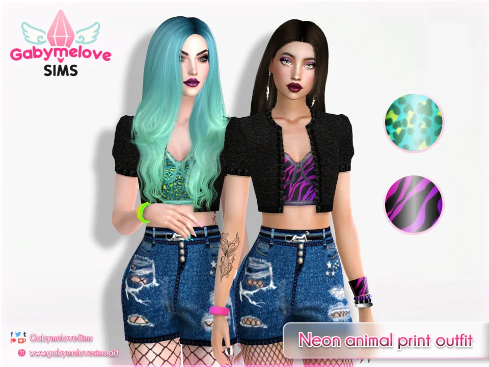 Neon Animal Print Outfit | UPDATED 2025