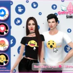 Reacting to you ☻ T-Shirts ~ SET | UPDATED 2025