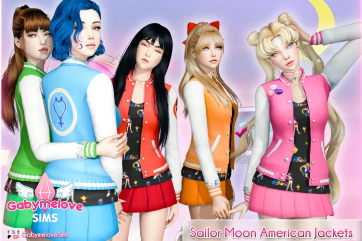 Sailor Moon American Jackets | UPDATED 2025 [HQ compatible]