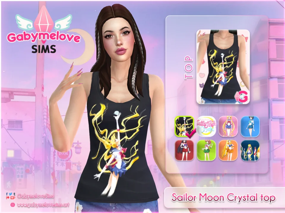 Sailor Moon Crystal Tops | Updated 2025
