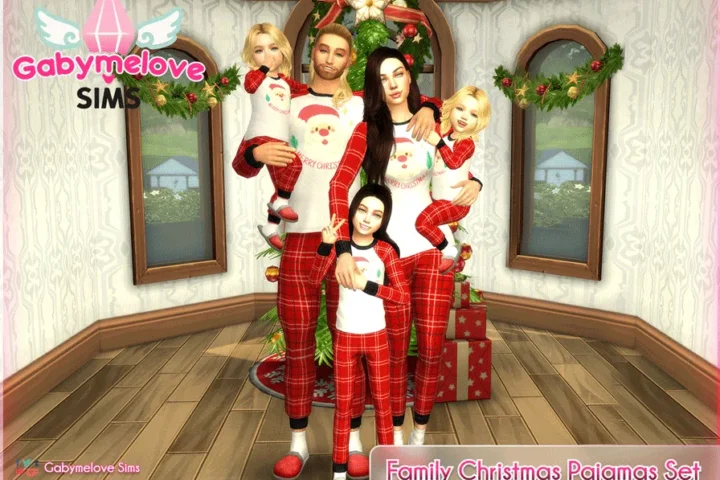 Family Christmas Pajamas Set