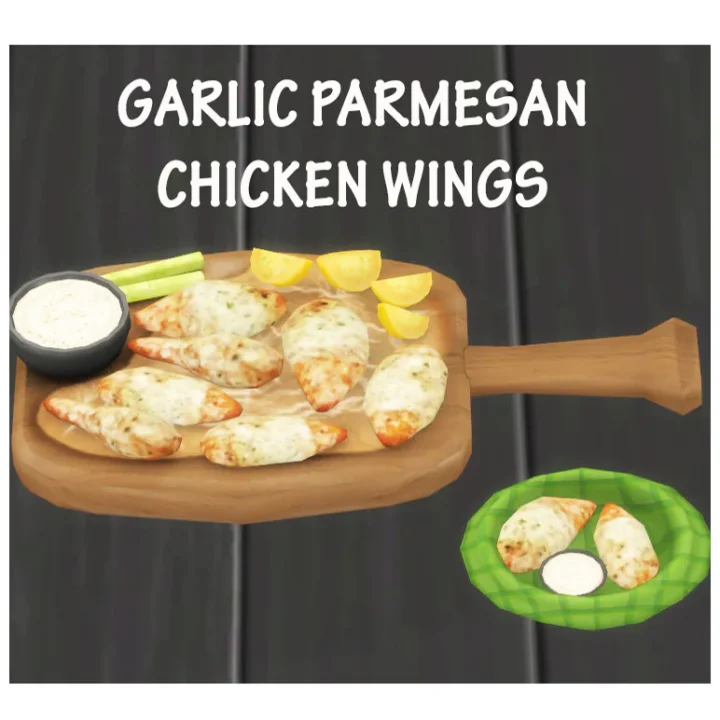 Garlic Parmesan Chicken Wings