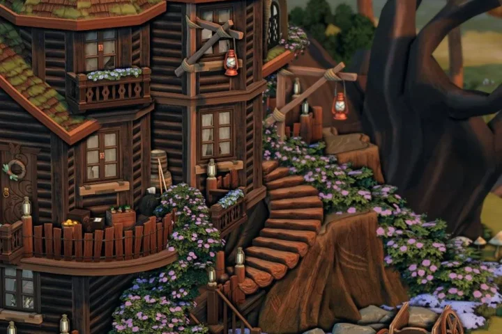 Fairy With Cottage