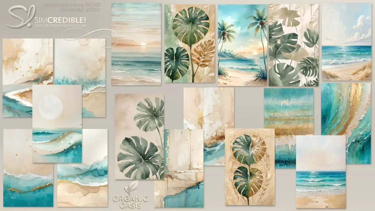 Organic Oasis Hotel Suite Extras - Poster 🌞