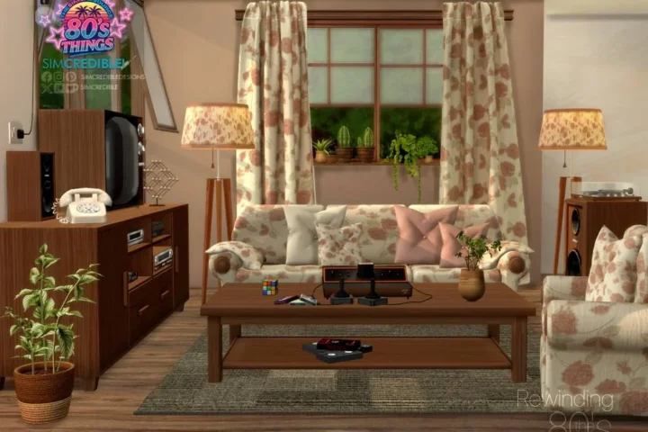 Rewinding the 80s - Floor Lamp