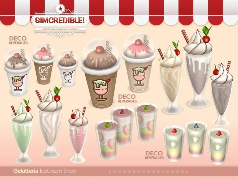 Gelatteria - Decor Beverages 🥤🍦